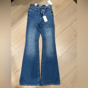 Good American Blue Flare Jeans